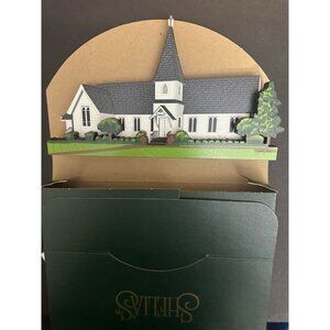 1999 Wood 3D Shelf Sitter, "Christ Church In Frederica", St. Simon's Island, GA
